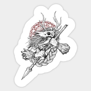 Leshy witcher Sticker